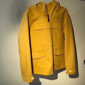 Burberry Prorsum Antique Yellow Rain Coat